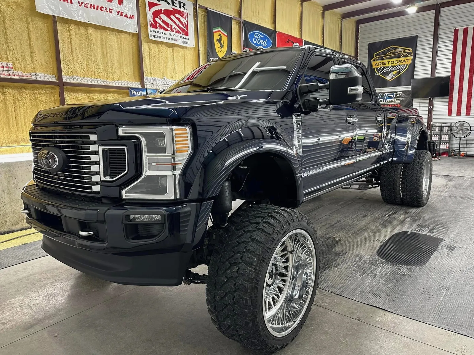 Ford F-250 Super Duty lifted ceramic coated