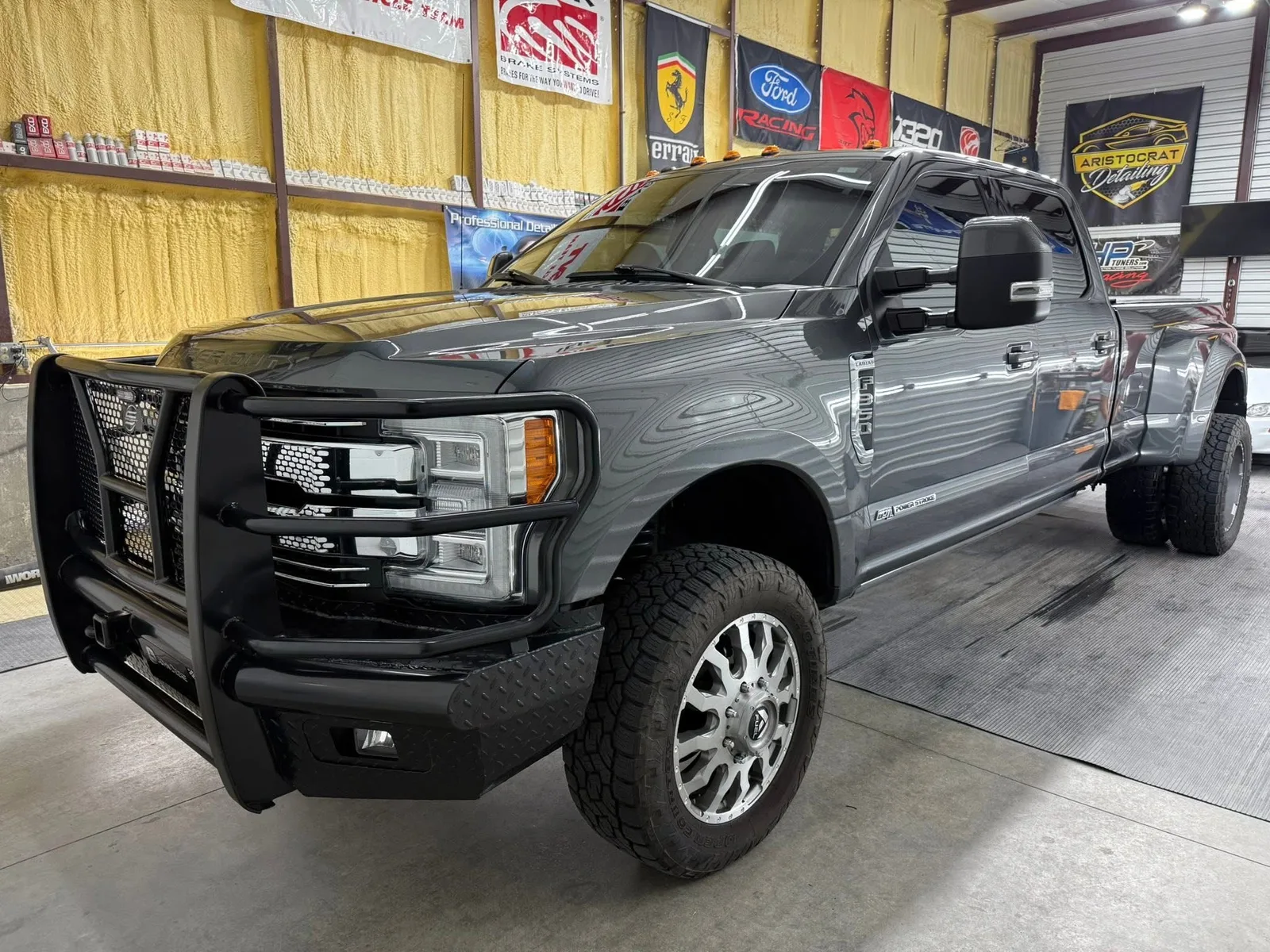 Ford F-350 dually lifted ceramic coated