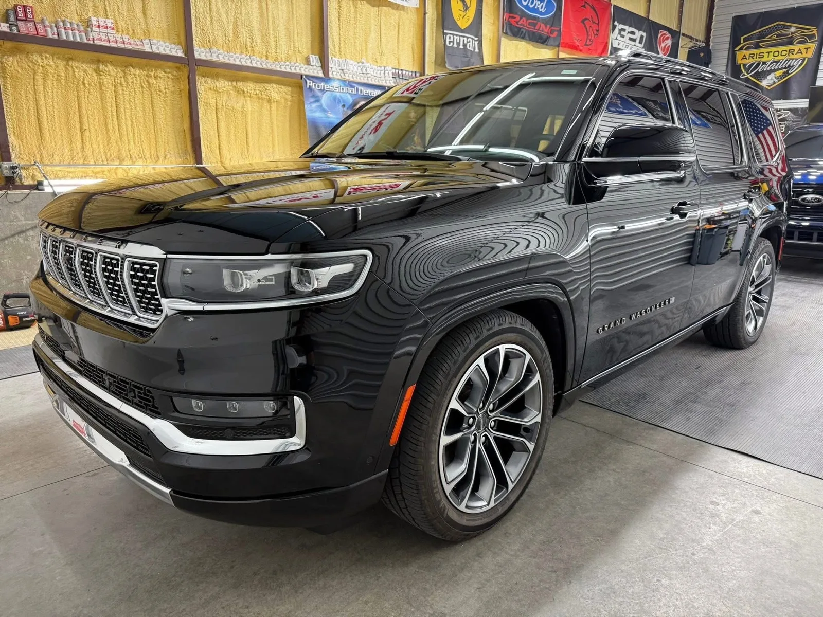 Jeep Grand Wagoneer luxury SUV ceramic coated