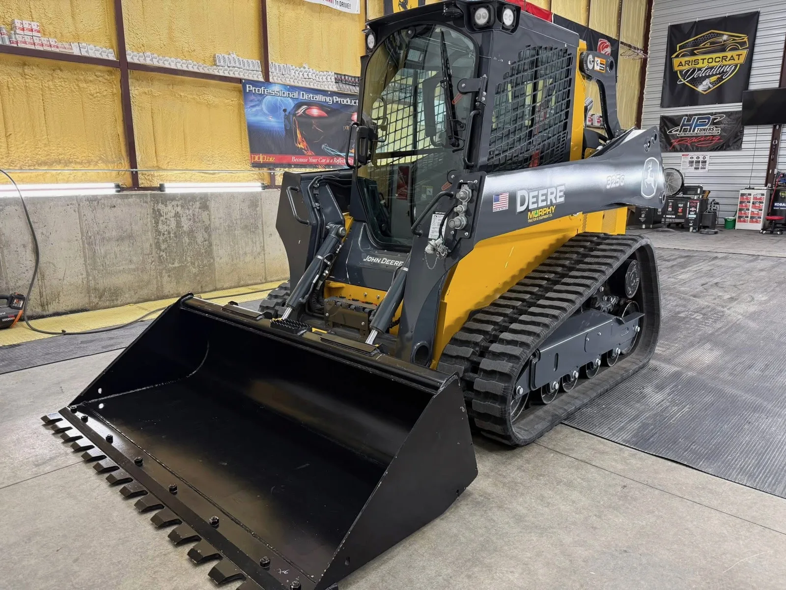 John Deere skid steer loader ceramic coated